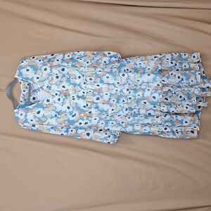 Joie Limited Edition Maxi Chiffon Dress Floral Fields Womens Size XL NWT